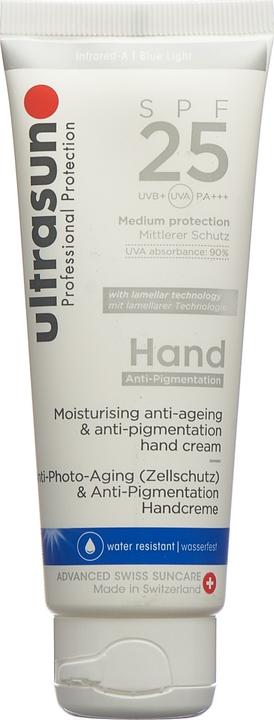 Ultrasun Anti-Pigmentation Hand Cream SPF25 (Sonnencreme Gesicht, SPF 25, 75 ml, 88 g)