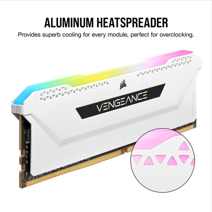 Produktbild Corsair Vengeance RGB Pro SL (4 x 8GB, 3200 MHz, DDR4-RAM, DIMM)