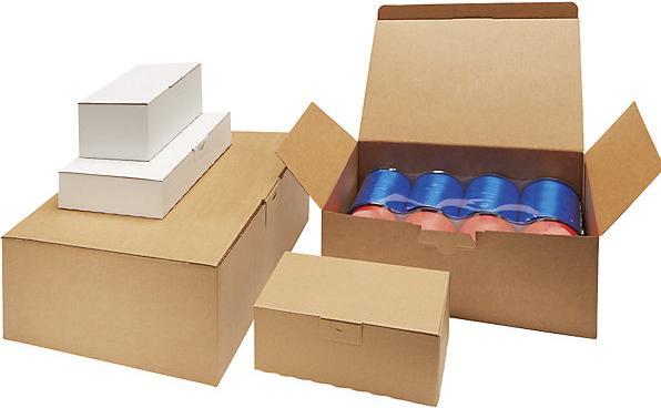 Actual product image Ratioform Quick box, white, pack of 20, internal dimensions 305 x 215 x 150 mm. (20 x)