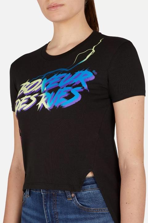 Produktbild Boxeur des Rues Cropped T-Shirt W/ Prints (S)