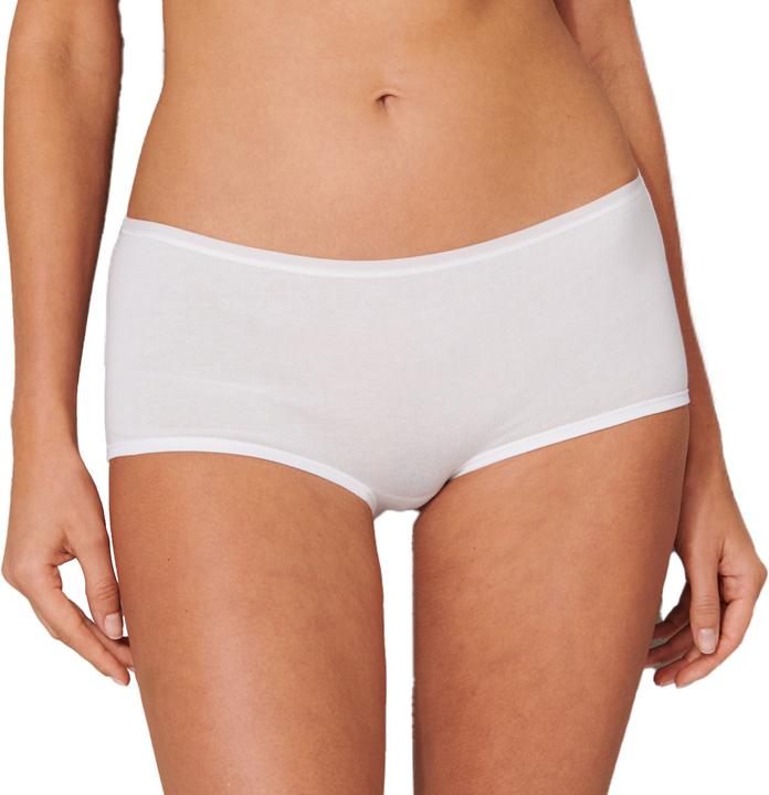 Actual product image Schiesser 3 Pack 95/5 Organic Cotton Shorts (34, pack of 3)