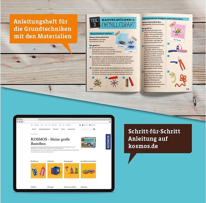 Produktbild Kosmos Meine grosse Bastelbox