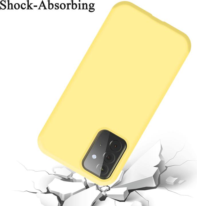 Immagine prodotto Cadorabo Copertura della cassa del silicone liquido TPU (Samsung Galaxy A72)