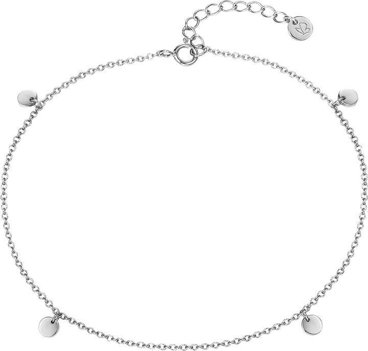 Glanzstücke München Damen Kreis Sterling Silber silber 22,0 cm Basiskette + 3,0 cm Verlängerung - 23950 (Sterling Silber, 22 cm)