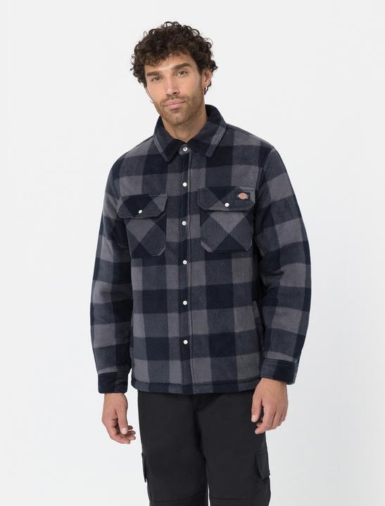 Image du produit Chemise thermique Portland bleu/noir, taille M (M)