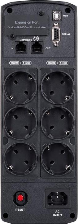 Productafbeelding Cyberpower UPS CP 1600EPFCLCD 1600VA/1000W Lijninteractief (1600 VA, 1000 W, Lijninteractief UPS)