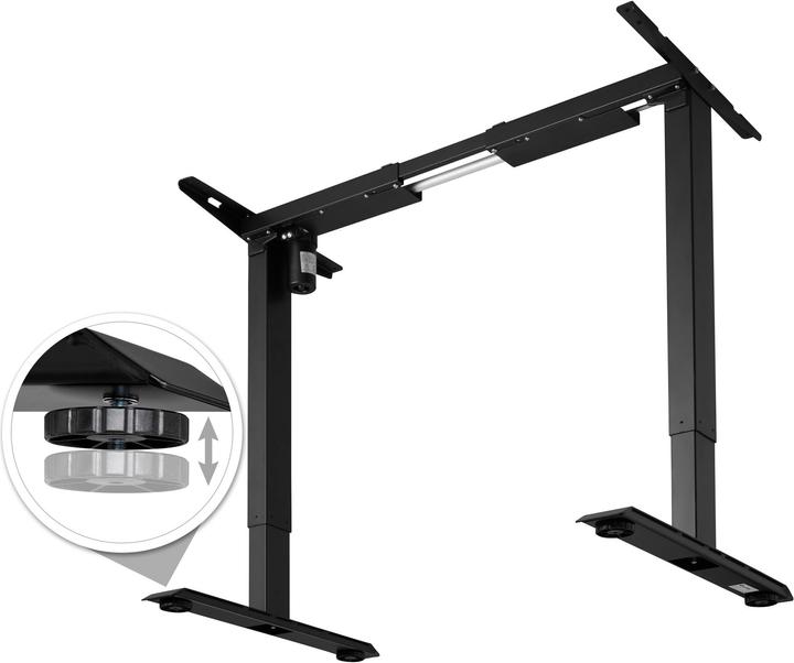 Actual product image tectake Electric table frame