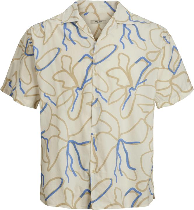 Jack & Jones Jprbladrew Print Resort Shirt S/S Ln