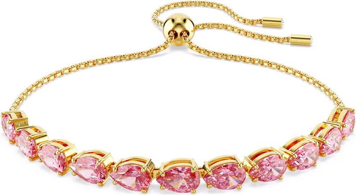 Produktbild Swarovski Matrix Armband Tropfenschliff Rosa Gold (24 cm, Swarovski Metall)