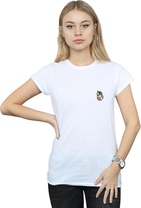 Produktbild Star Wars The Force Awakens BB8 Chest Print TShirt (S)