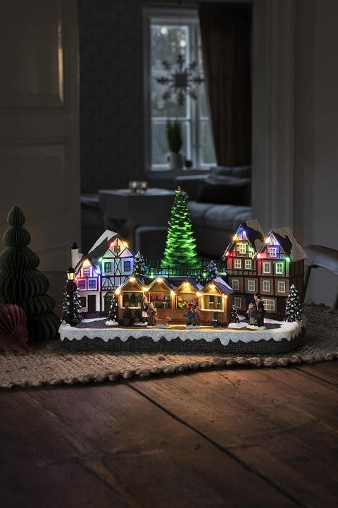 Produktbild Konstsmide LED Szenerie Weihnachtsmarkt