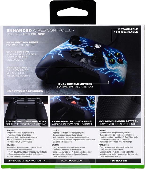 Produktbild PowerA Enhanced Wired (Xbox Series X, Xbox Series S, Xbox One S)