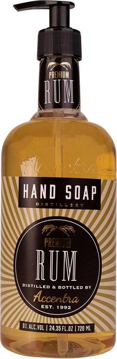 Accentra MEN CLASSICS Handseife RUM in Pumpspender (Flüssigseife, 720 ml)