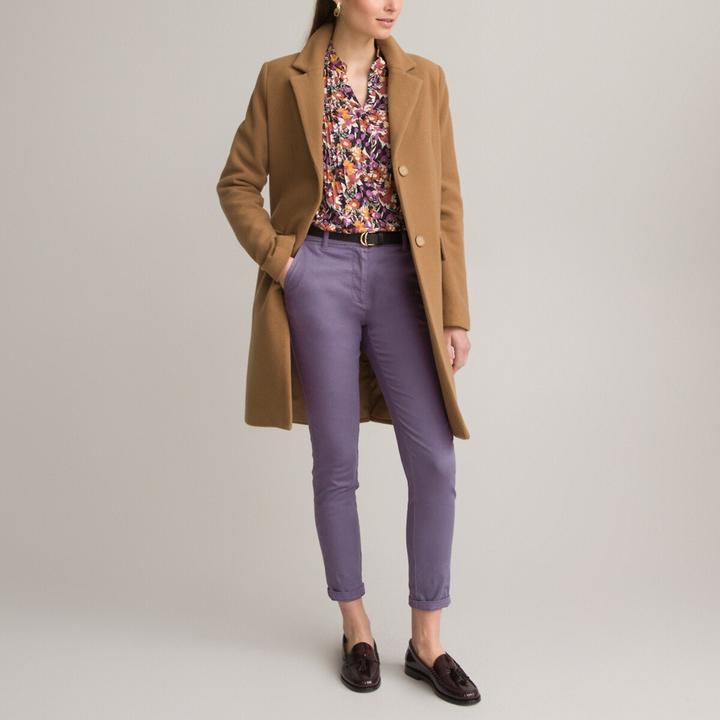Actual product image Anne Weyburn Half-length coat with button fastening (52)