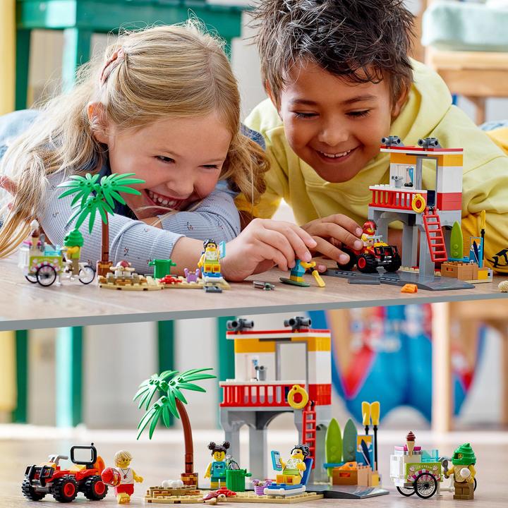 Actual product image LEGO Lifeguard station (60328, LEGO City)