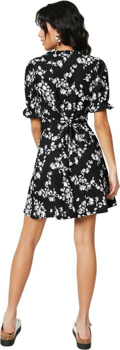 Actual product image Dorothy Perkins Womens/Ladies Ditsy Print Tie Back Petite Mini Dress (40 D)
