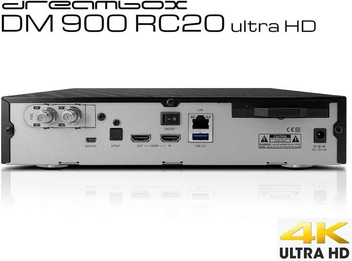 Produktbild Dreambox DM900 RC20 (2 GB, DVB-S2, CI+-Schacht, CI-Schacht)