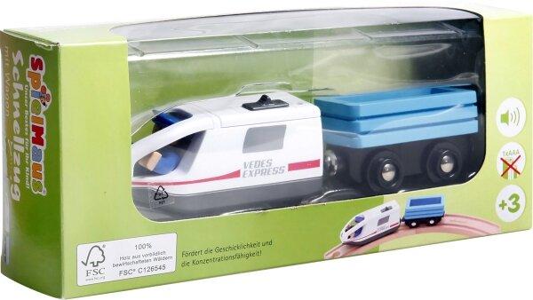 Image du produit Spielmaus SMH Train rapide avec wagon