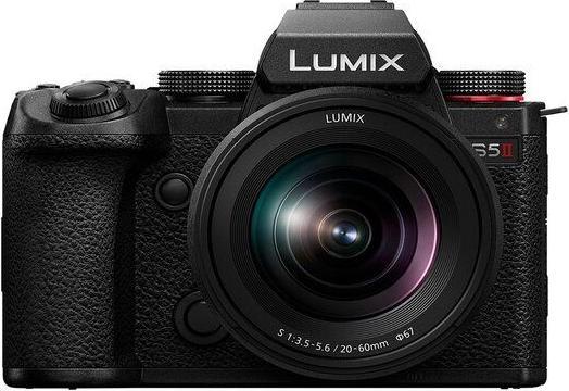 Image du produit Panasonic DC-S5 II + S 20-60mm f3,5-5,6 + S 50mm f1,8 Bulk (24.20 Mpx, Plein format)