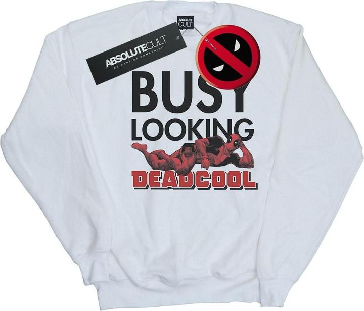 Deadpool Busy Looking Deadcool Sweatshirt