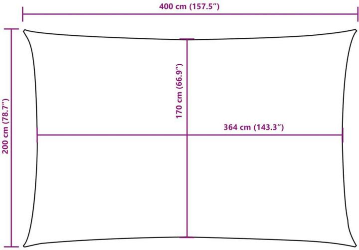 Image du produit VidaXL Nezhatok (200 x 400 cm)