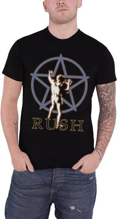 Actual product image Rush Unisex Adult Starman Glow T-Shirt (S)