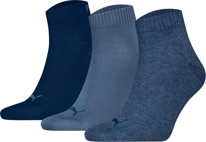 Puma Quarter Plain 3p Unisex (3er Pack, 47, 49)