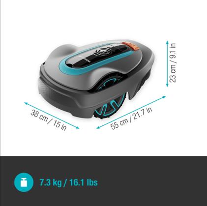 Image du produit Gardena Smart Sileno City 600 (600 m², Câble périphérique)