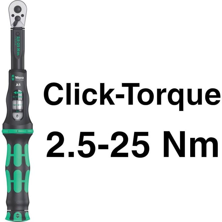Produktbild Wera Bicycle Set Torque 1 (1/4", 2.50 Nm, 25 Nm)