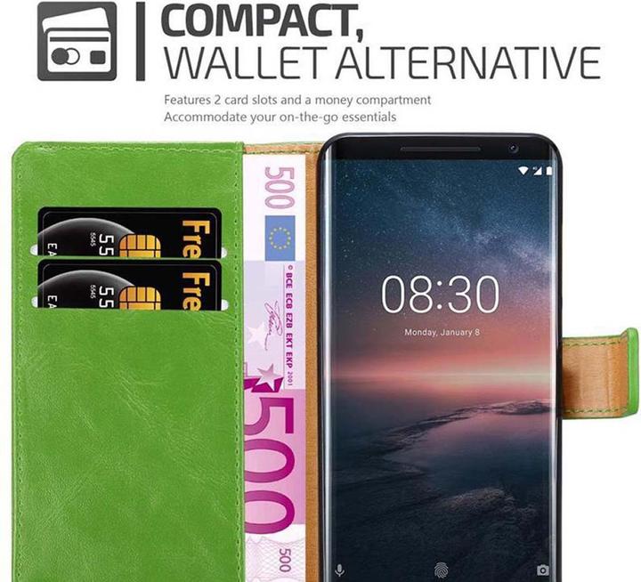 Produktbild Cadorabo Book Luxury Cover (Nokia 8 Sirocco)