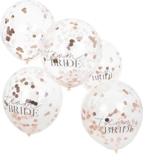 Actual product image Ginger Ray Team Bride Slogan Balloons