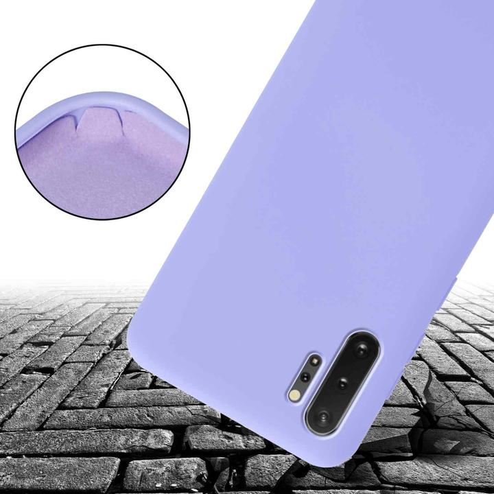 Actual product image Cadorabo TPU Cover Mobile Phone Chain Liquid (Samsung Galaxy Note 10 Plus)