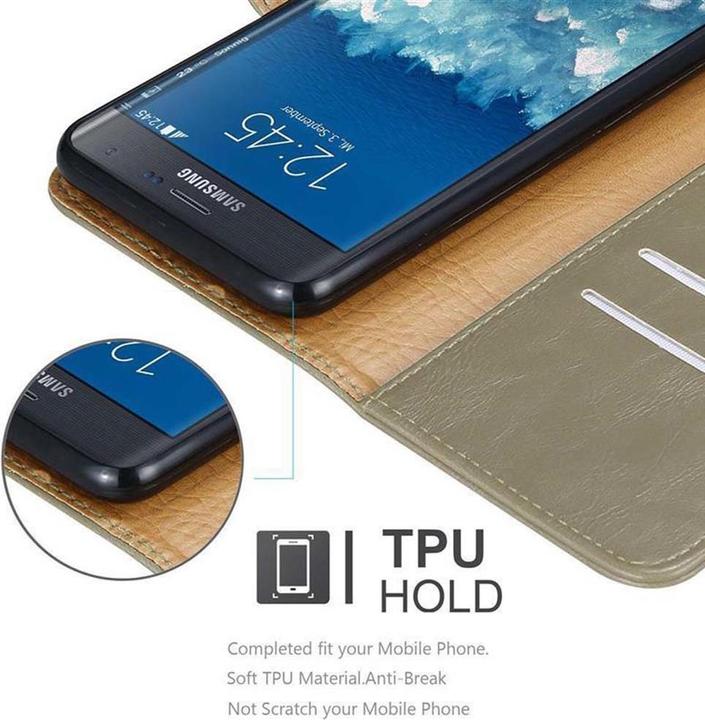 Produktbild Cadorabo Book Luxury Cover (Samsung Galaxy Note Edge)