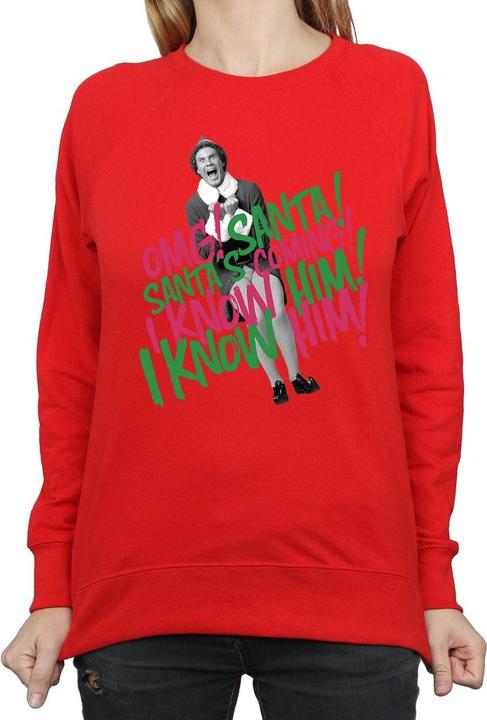 Produktbild Elf Santa's Coming Sweatshirt (M)