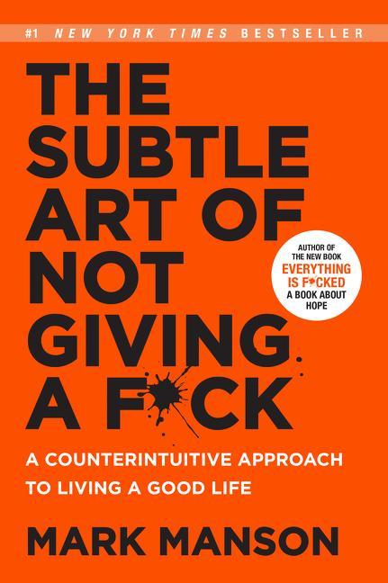 Actual product image The Subtle Art of Not Giving a Fuck (English, Manson Brand, 2016)