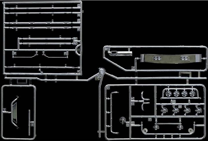 Image du produit Italeri Scania R Noir Ambre