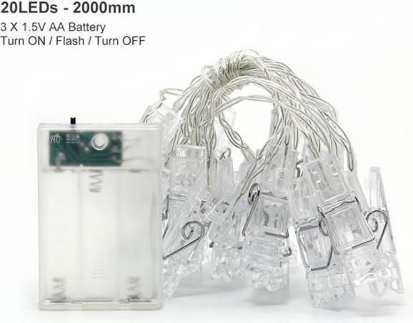 Produktbild MU Classic Foto Clips (2 m)