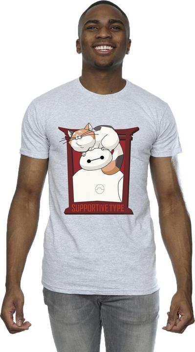Image du produit Disney - T-shirt BIG HERO BAYMAX FRAME SUPPORT - Homme (XL)