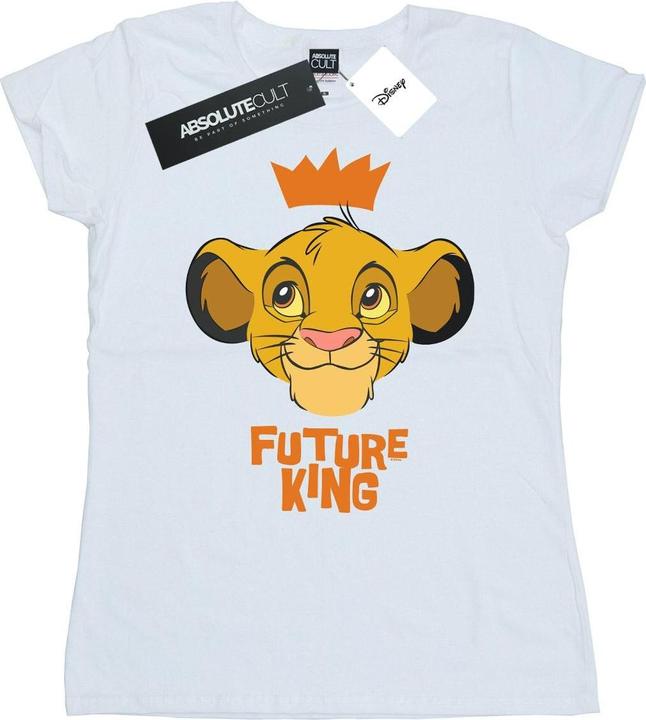 Actual product image Disney Womens/Ladies The Lion King Simba Future King Cotton T-Shirt (XXL)