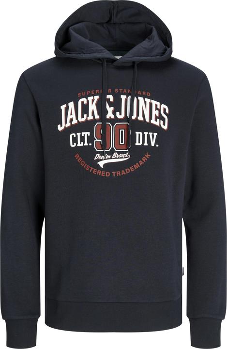 Jack & Jones JJELOGO SWEAT HOOD 2 COL 24/25 NOOS