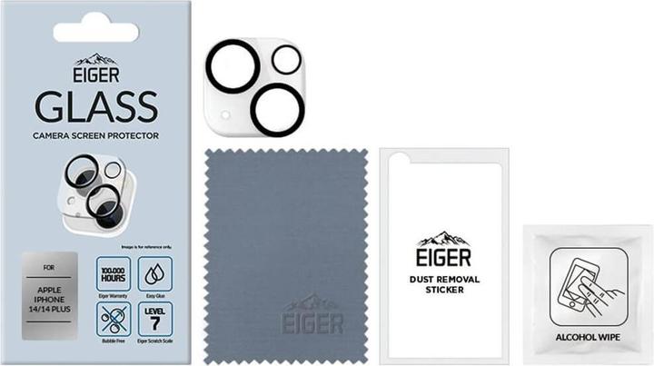 Actual product image Eiger Mountain Glass Lens (1 Piece, Apple iPhone 14, Apple iPhone 14 Plus)