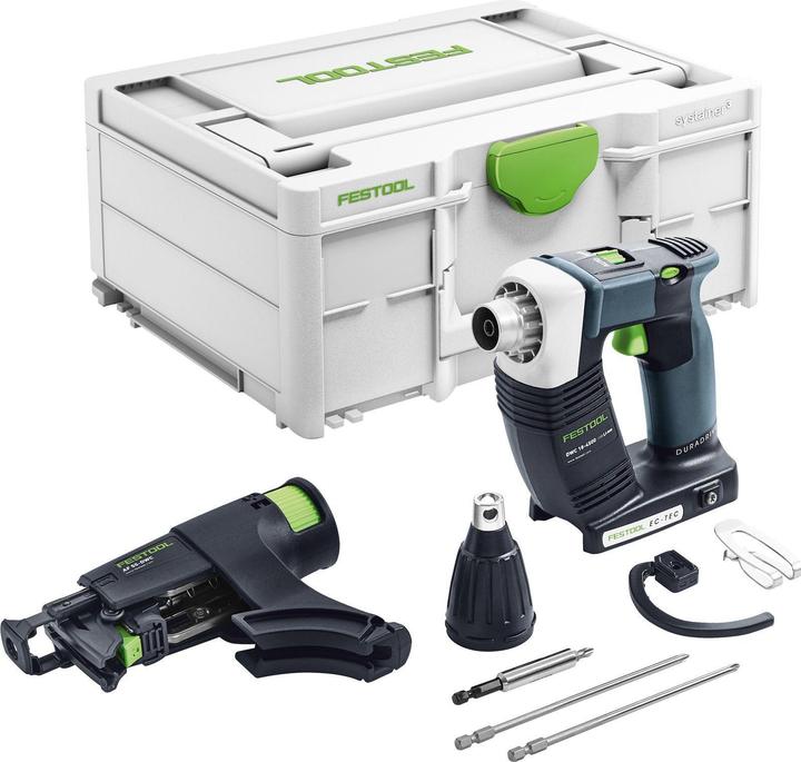 Actual product image Festool Cordless construction screwdriver DWC 18-4500 Basic DURADRIVE (Rechargeable battery operated)