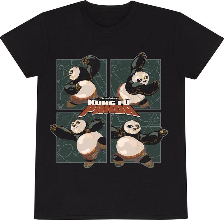 Produktbild Kung Fu Panda Fighting Stance TShirt (XL)