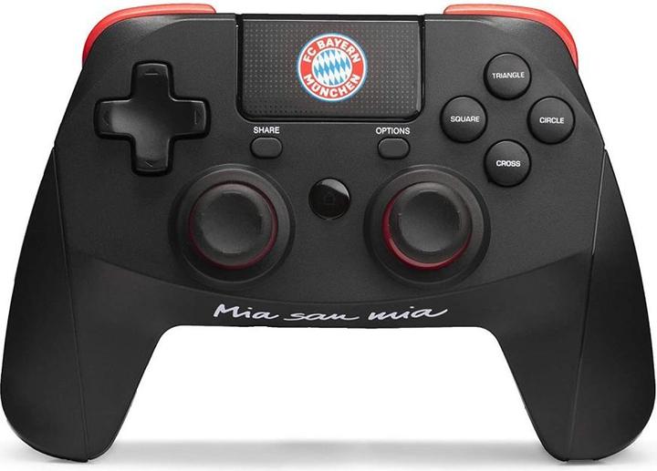 Actual product image Snakebyte Wireless Pro Controller -- FC Bayern Munich (Playstation Classic)
