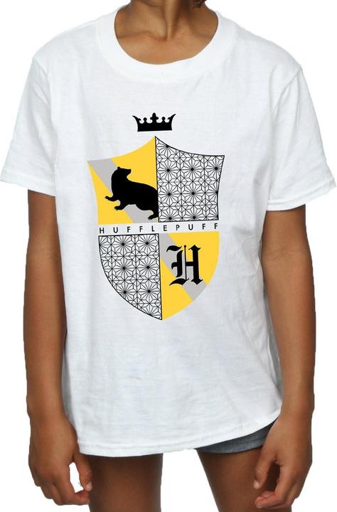 Produktbild Hufflepuff Shield TShirt Mädchen (152, 158)