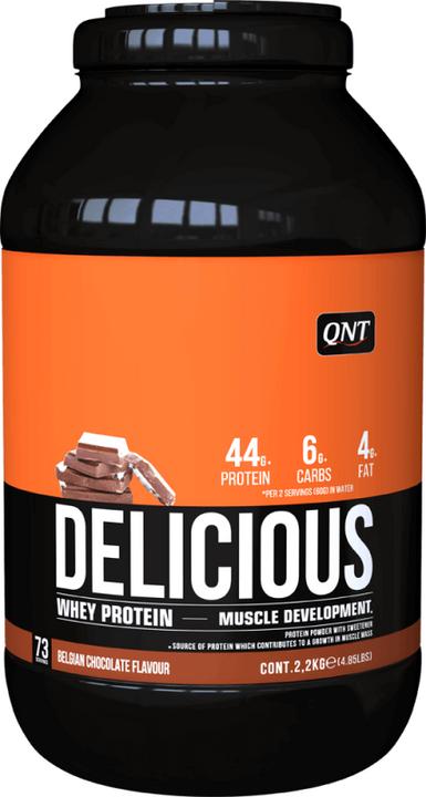 Actual product image QNT Delicious Whey Protein (Chocolate, 1 pcs., 2200 g)