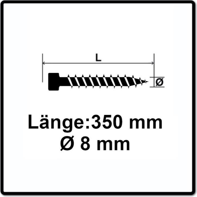 Actual product image Spax Cylinder head screws (50 Screws per piece)