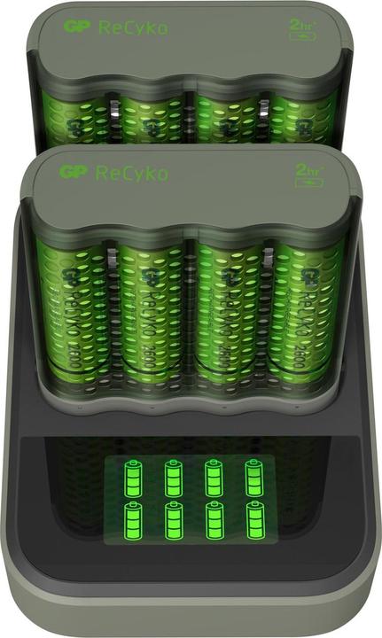 Actual product image GP Batteries Pro-Line Docking Station + 4xAAA + 4xAA (8 pcs., AA, 2100 mAh, Battery + charger)
