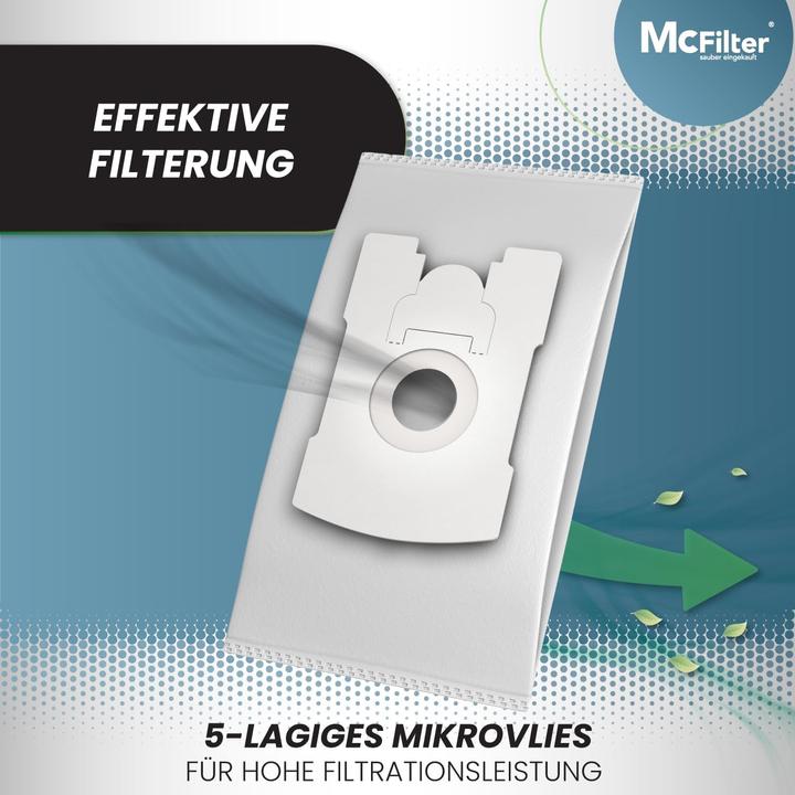 Image du produit Mc Filter Staubsaugerbeutel für Vorwerk Tiger/Kobold (20 Stk) (20 x)