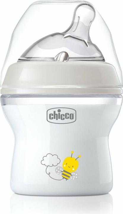 Immagine prodotto Chicco Biberon NATURAL FEELING PP Tettarella in silicone a flusso lento UNI 0m+ (150 ml)